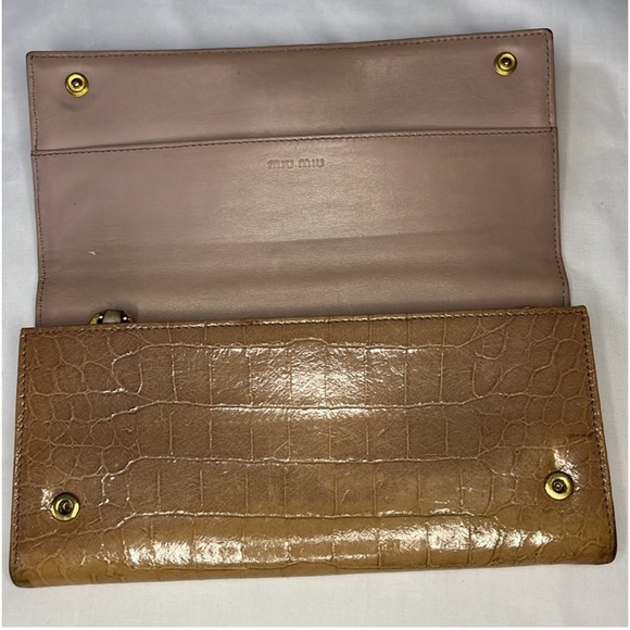 MIU MIU Pre Loved Long Wallet - Picture 10 of 16